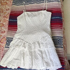 More to Come White Mini Dress
